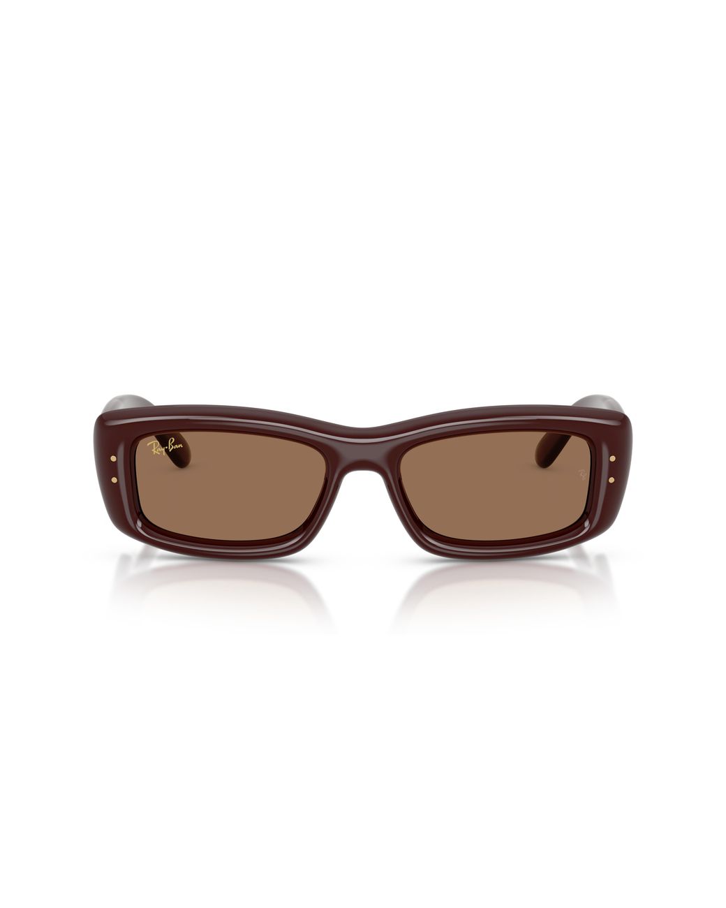 Ray-Ban Black Kiliane Puffer Sunglasses Frame Brown Lenses