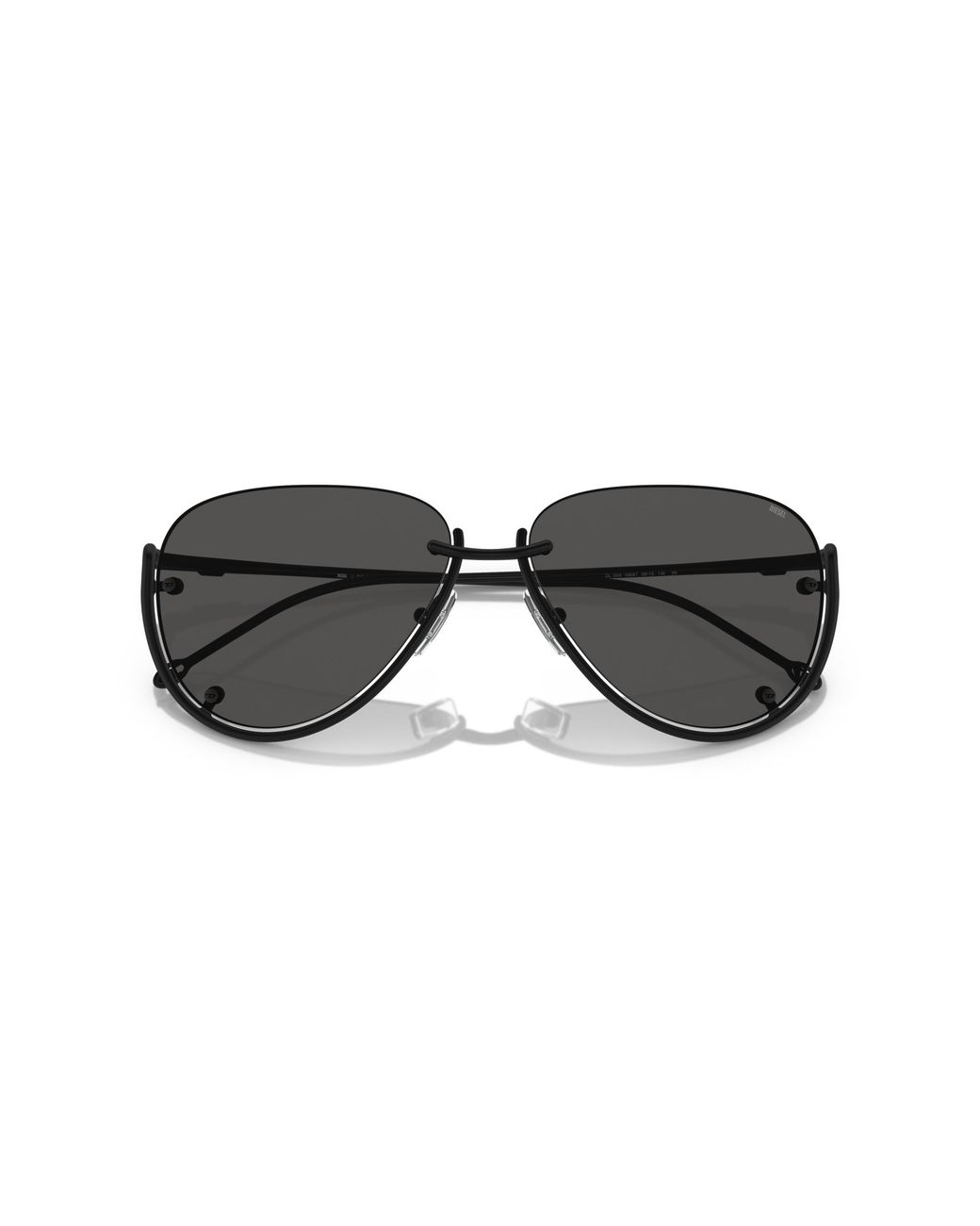 DIESEL Black Dl1003 109/87 Sunglasses Metal Pilot Normal