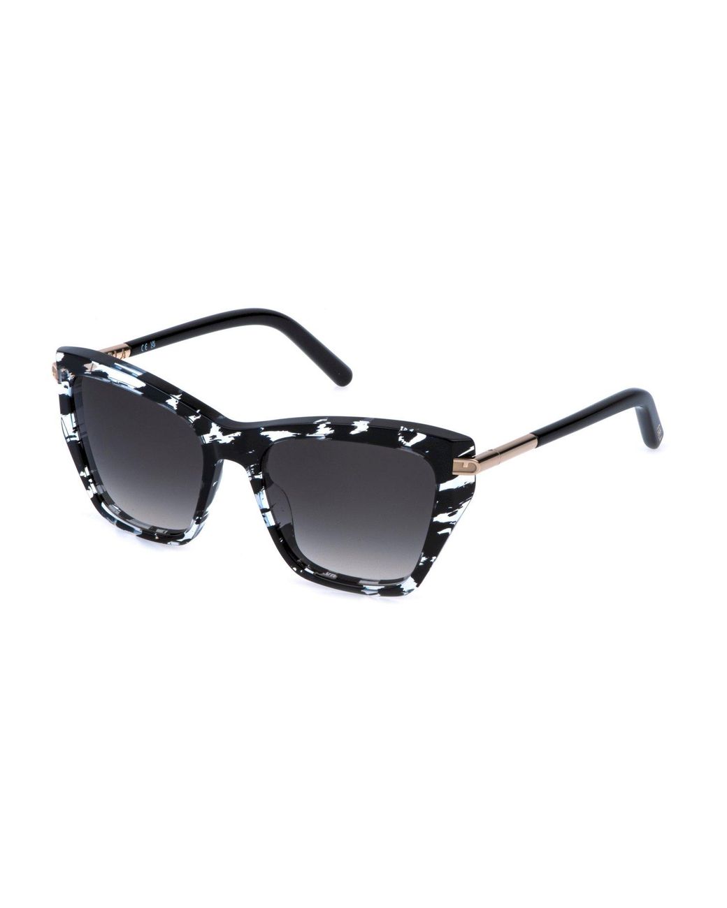 Furla Black Sfu983 01En Sunglasses Acetate Smoke Butterfly Normal Nuanced
