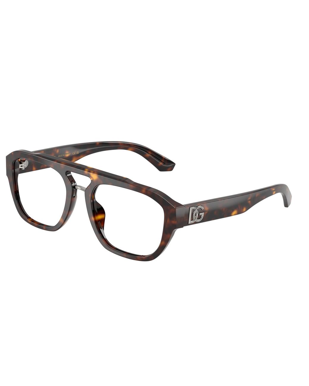 Dolce & Gabbana Black Dg3415 502 Optical Frames Acetate Pilot Normal for men