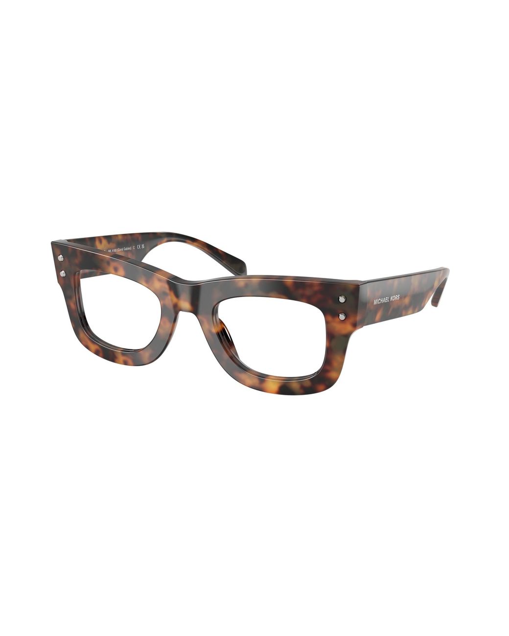 Michael Kors Black Mk4160 Coral Gables 3904 Optical Frames Acetate Squared Normal