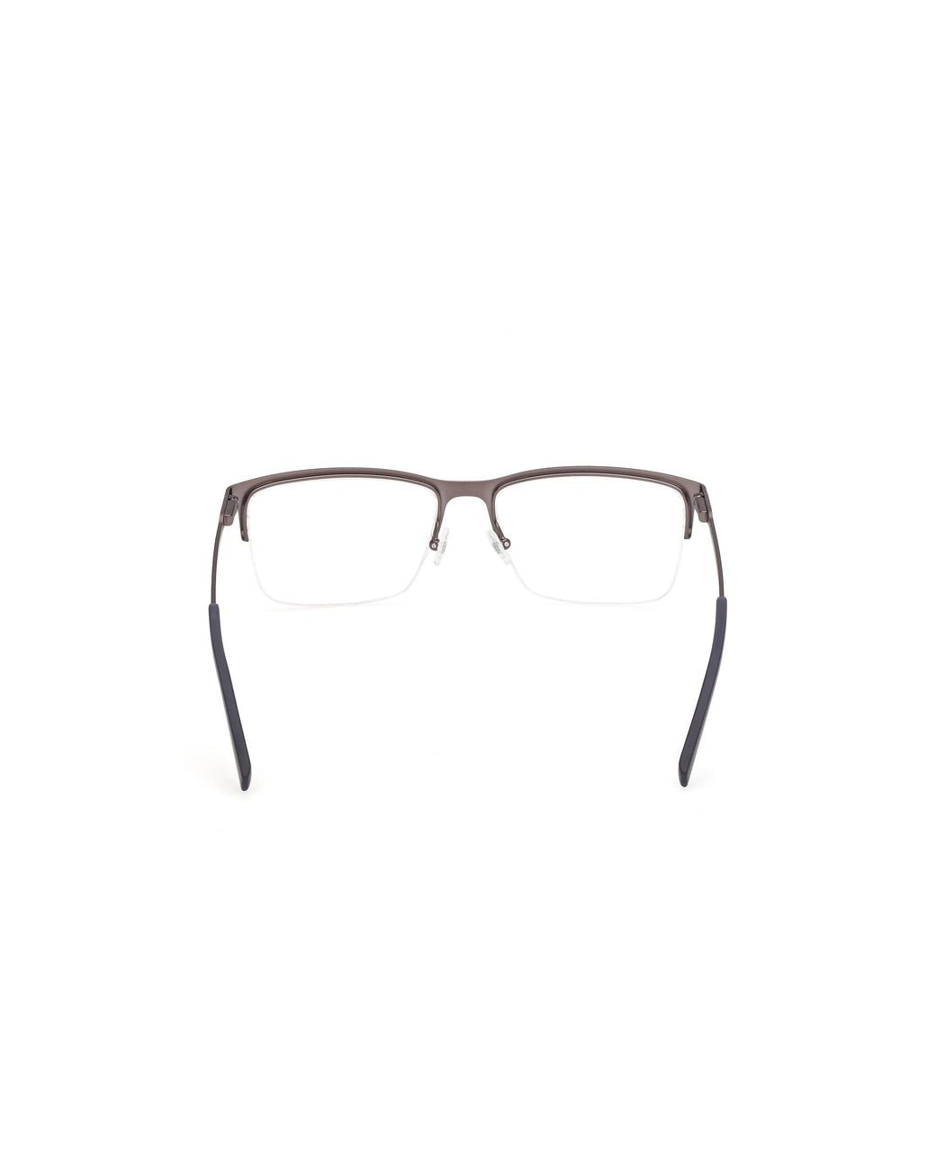 Timberland Black Tb50120 7 Optical Frames Metal Squared Normal for men