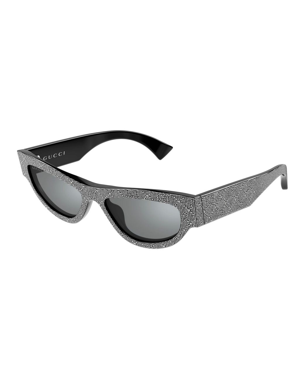 Gucci Black Gg1834S 006 Sunglasses Acetate Cat Eye