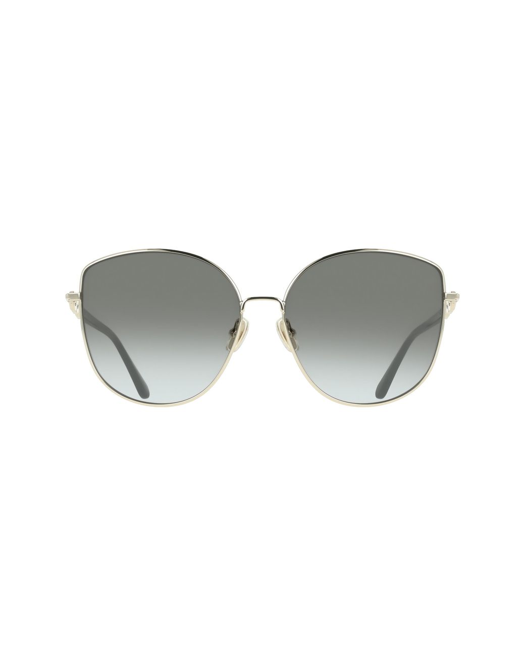 Ferragamo Black Sf339S 738 Sunglasses Metal Squared Normal
