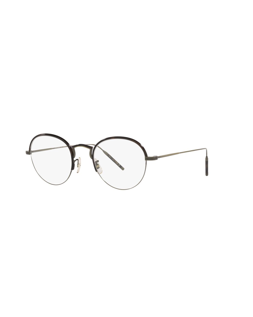 Oliver Peoples Black Ov1290T Tk-6 5284 Optical Frames Titanium Transparent Round Normal