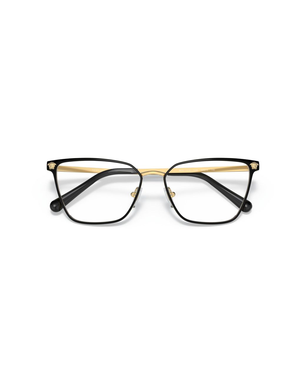 Versace Black Ve1275 1433 Optical Frames Steel Pillow Normal