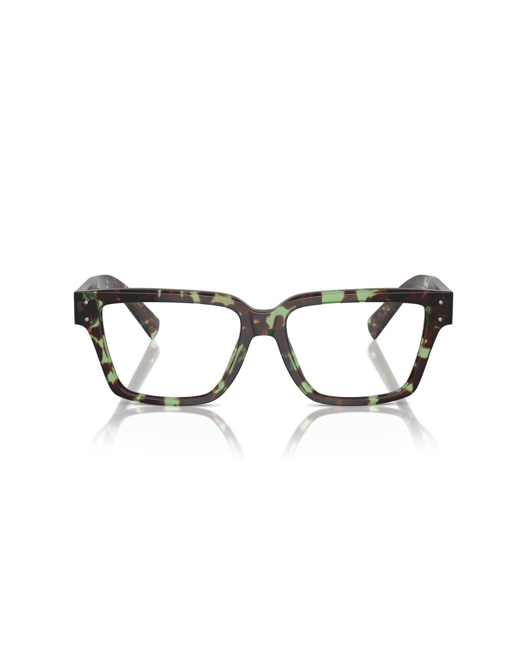 Dolce & Gabbana Black Dg3383 3432 Optical Frames Acetate Transparent Squared Normal for men