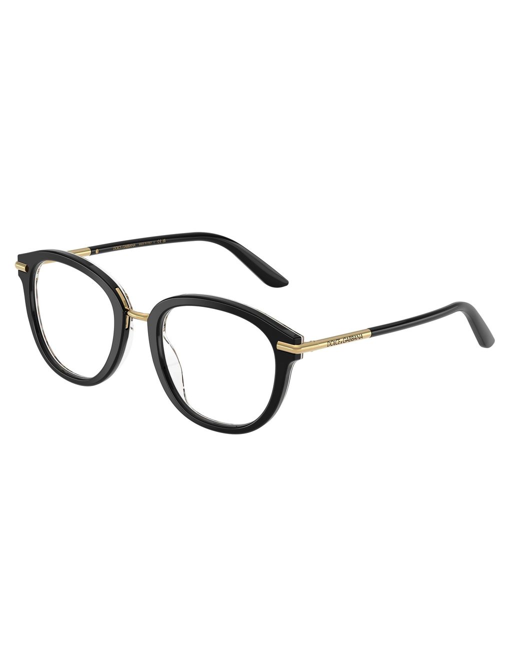 Dolce & Gabbana Black Dg3410 3217 Optical Frames Acetate Pantos Normal