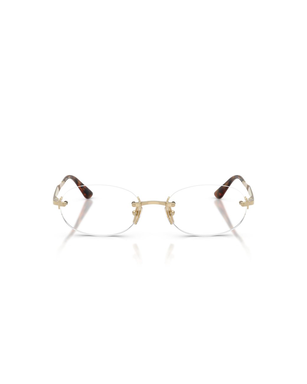 Vogue Eyewear Black Vo4343 848 Optical Frames Metal Round Normal