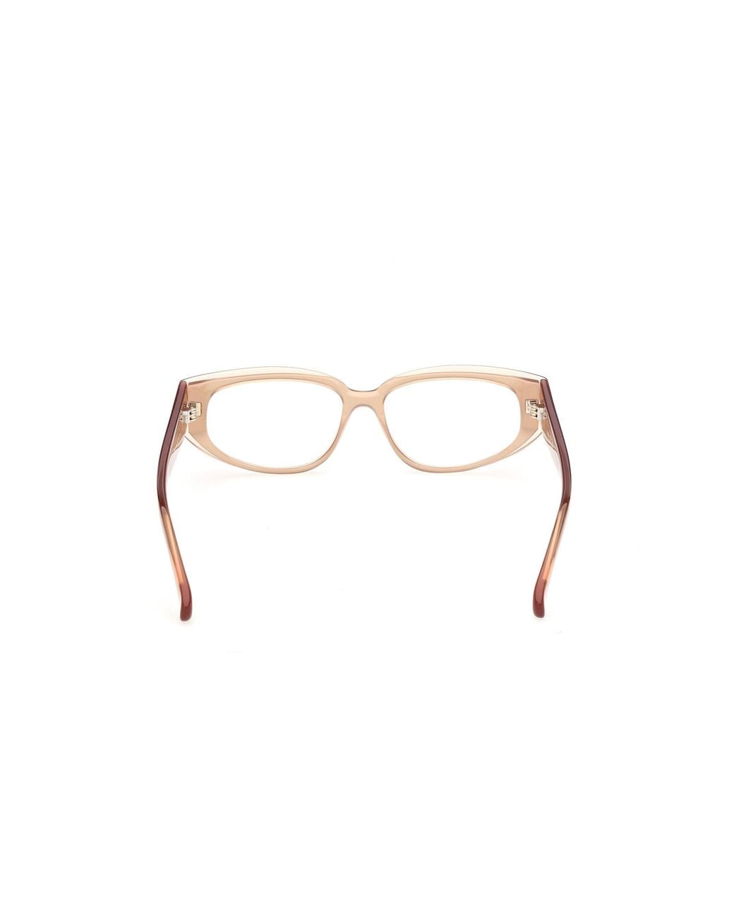 Max Mara Black Mm5258 72 Optical Frames Acetate Geometric Normal