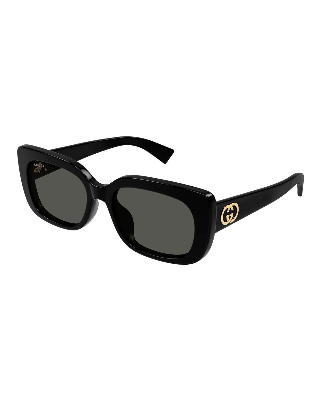Gucci Black Gg1979Sk 001 Sunglasses Acetate Squared