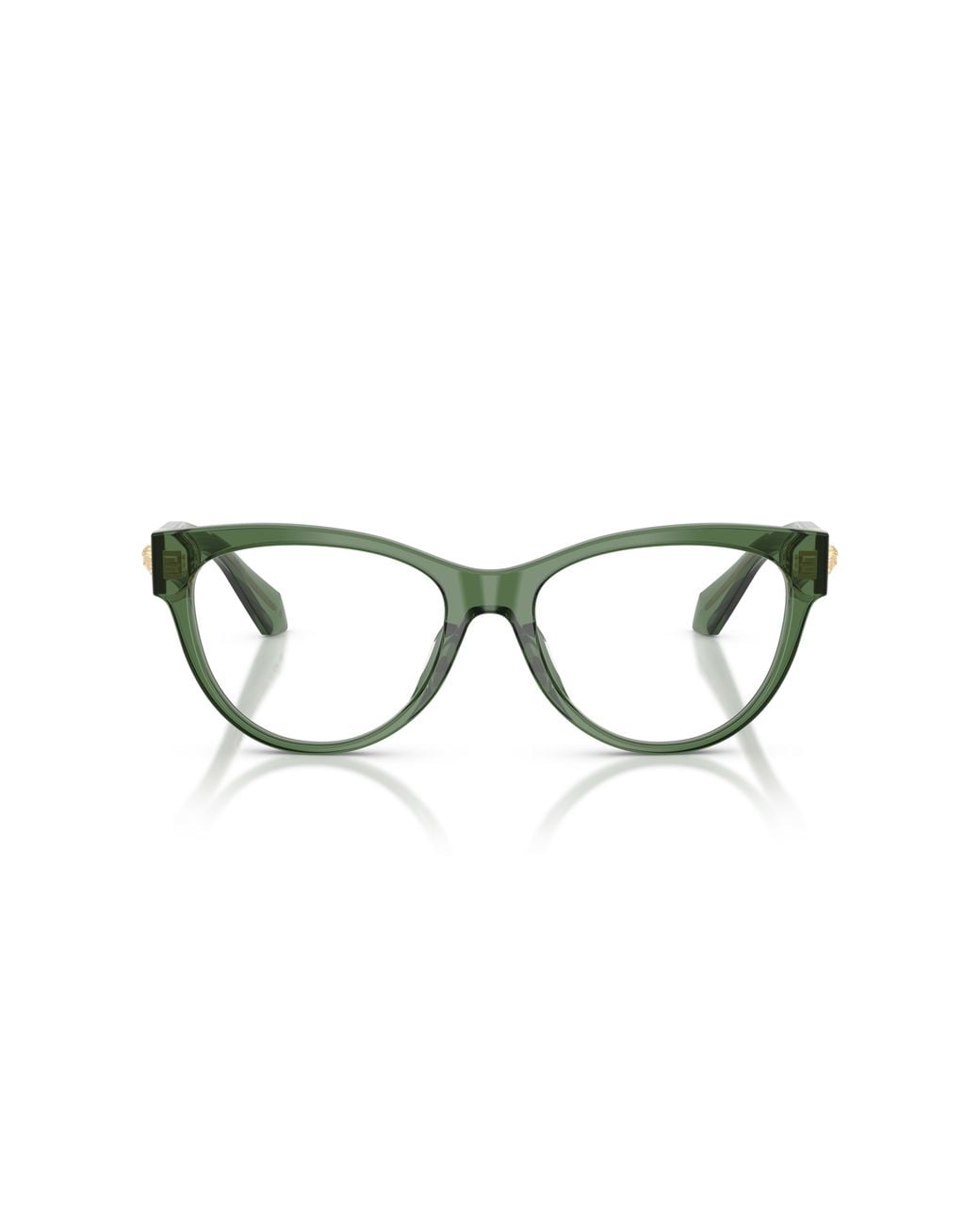 Versace Black Ve3402U 5144 Optical Frames Acetate Transparent Cat Eye Normal