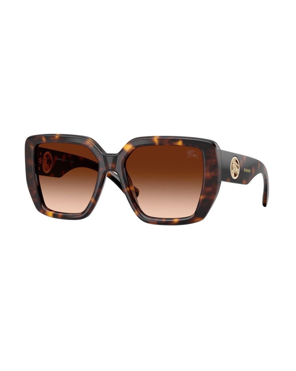 Burberry Black Be4471 300274 Sunglasses Acetate Squared Normal Shaded