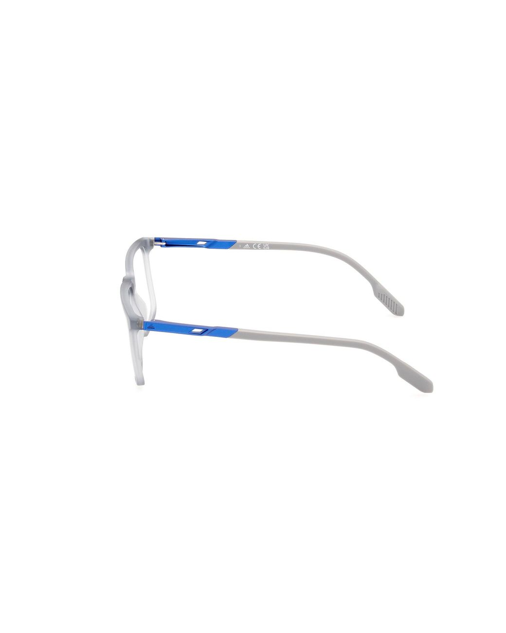 Adidas Originals Black Sp5071 020 Optical Frames Injected Geometric Normal for men