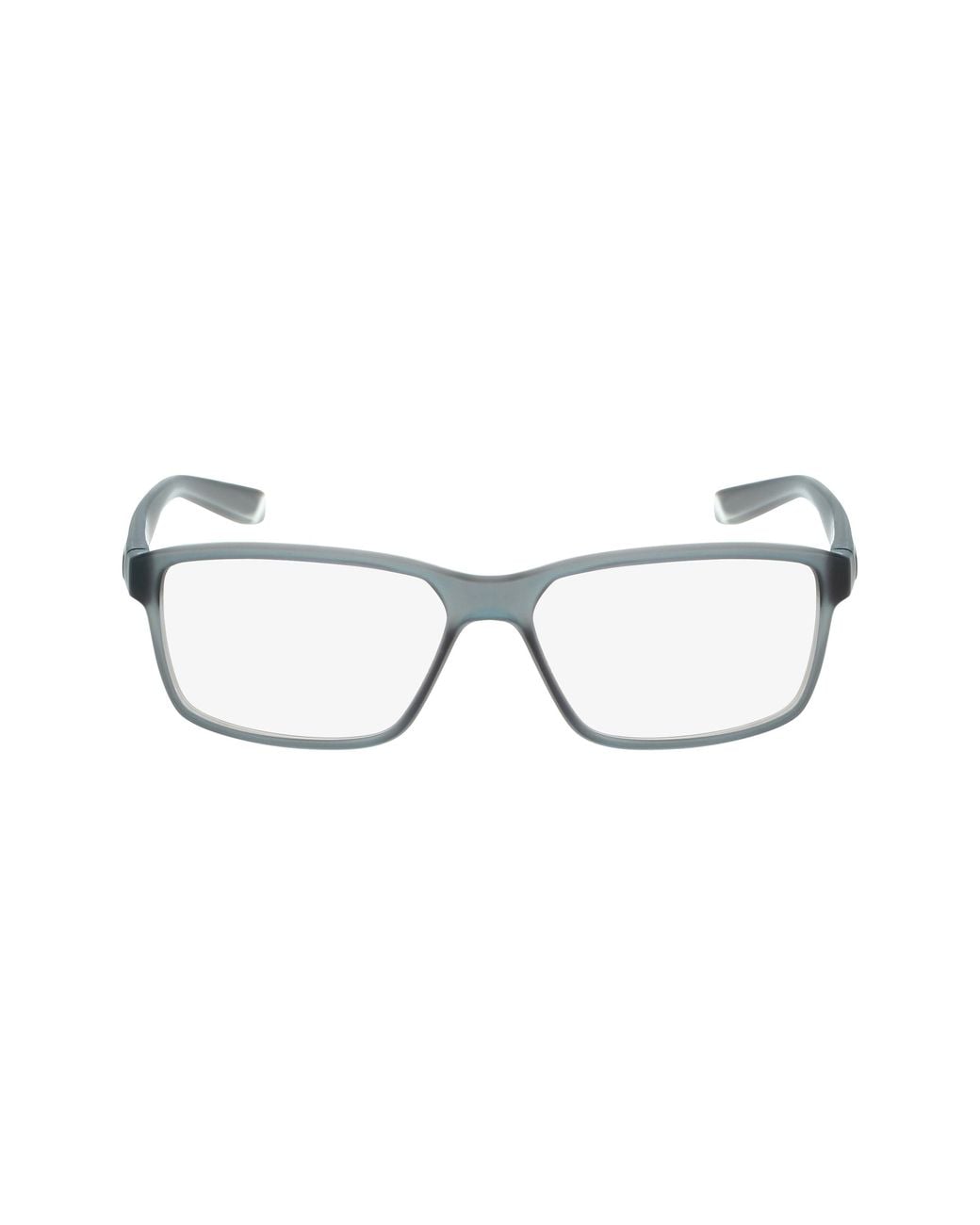 Nike Black 7092 068 Optical Frames Injected Squared Normal Photochromatic for men