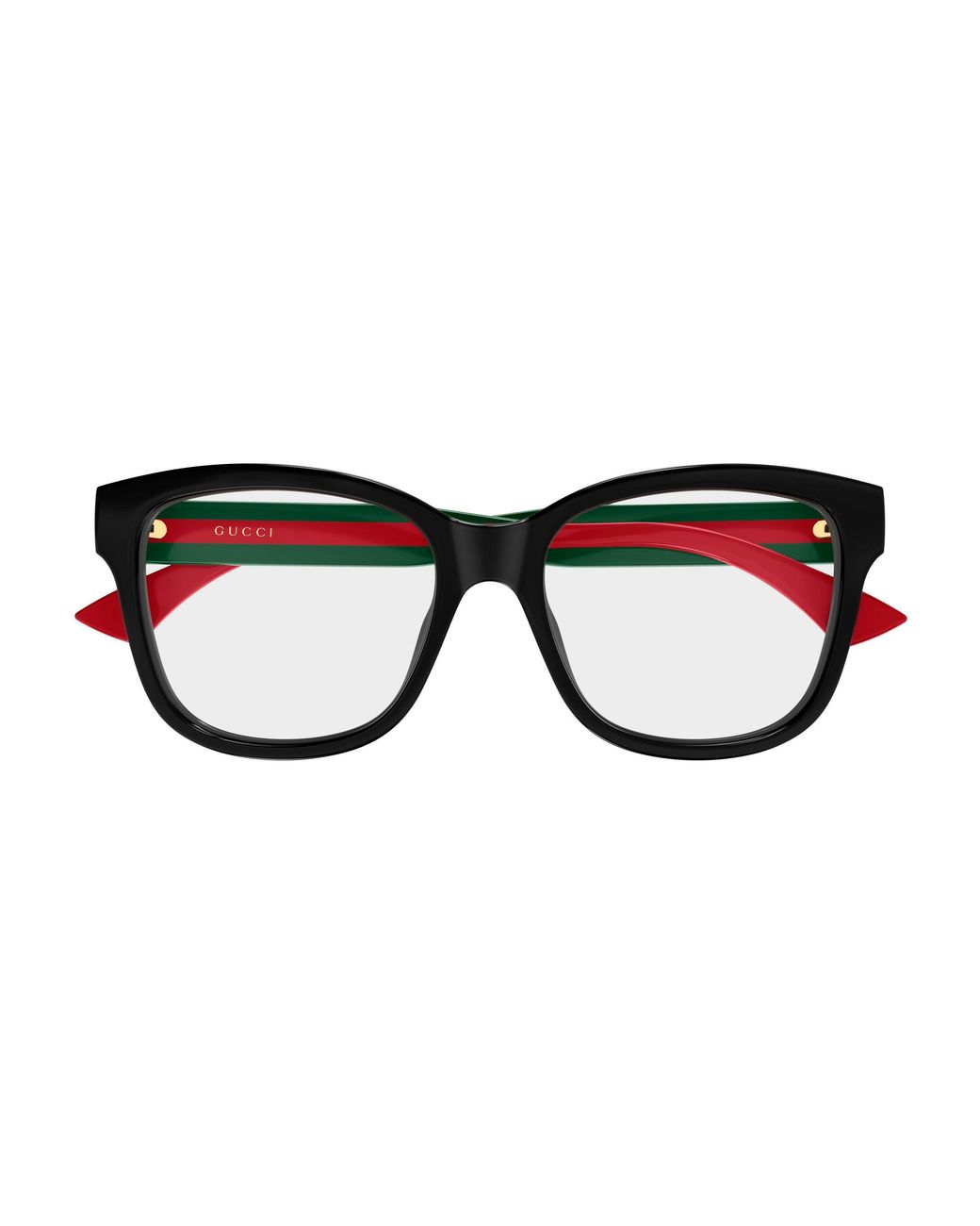 Gucci Black Gg0038Onn 001 Optical Frames Acetate Transparent Butterfly