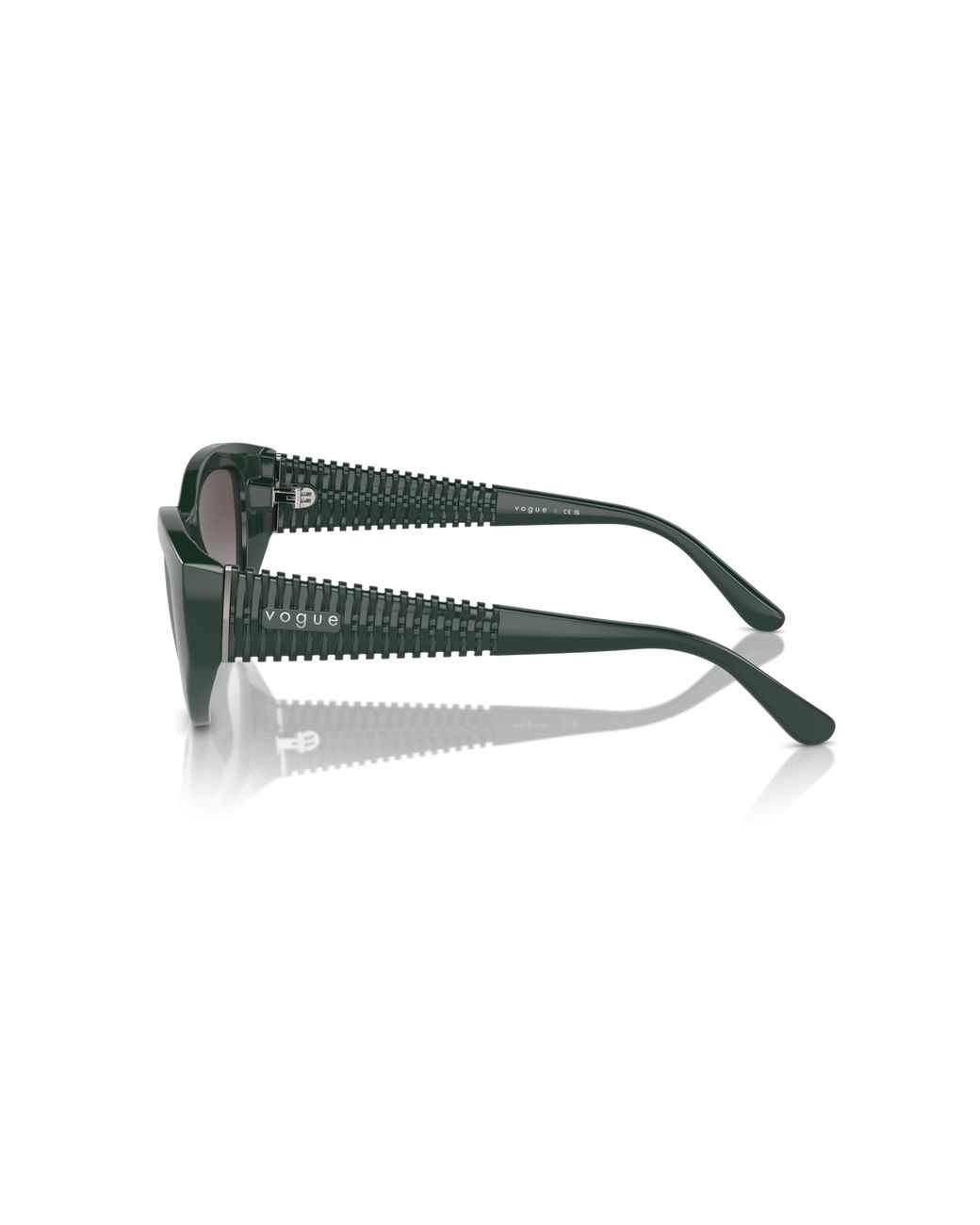 Vogue Eyewear Black Vo5566S 31228G Sunglasses Nylon Cat Eye Normal Shaded