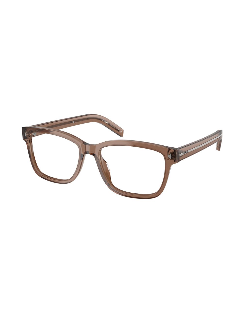 Prada Black Pr B10V 28I1O1 Optical Frames Acetate Squared Normal for men