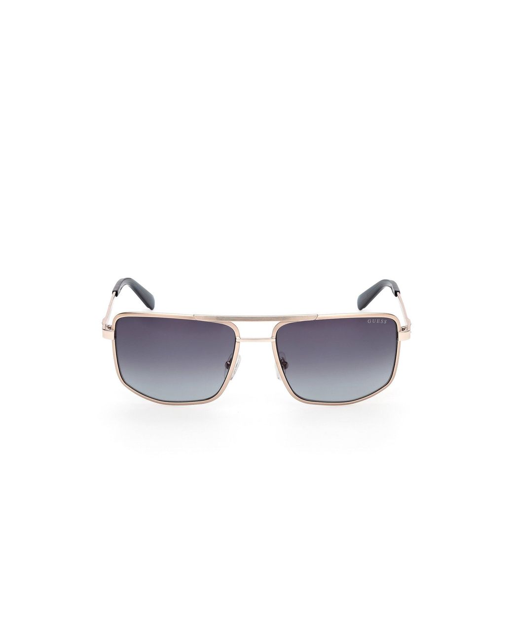 Guess Black Gu00208 33W Sunglasses Metal Squared Normal for men