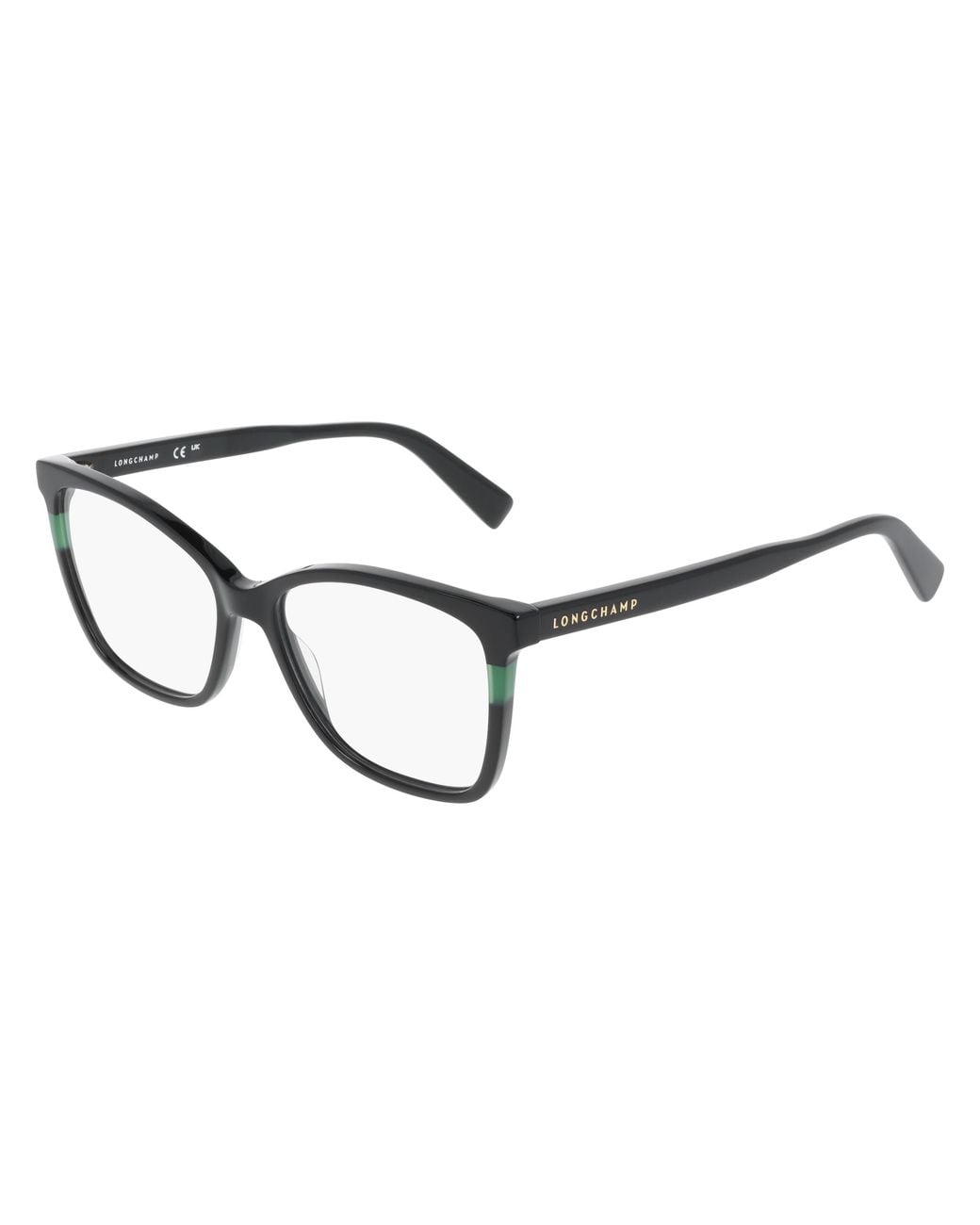 Longchamp Black Lo2741 001 Optical Frames Acetate Squared Normal Normal
