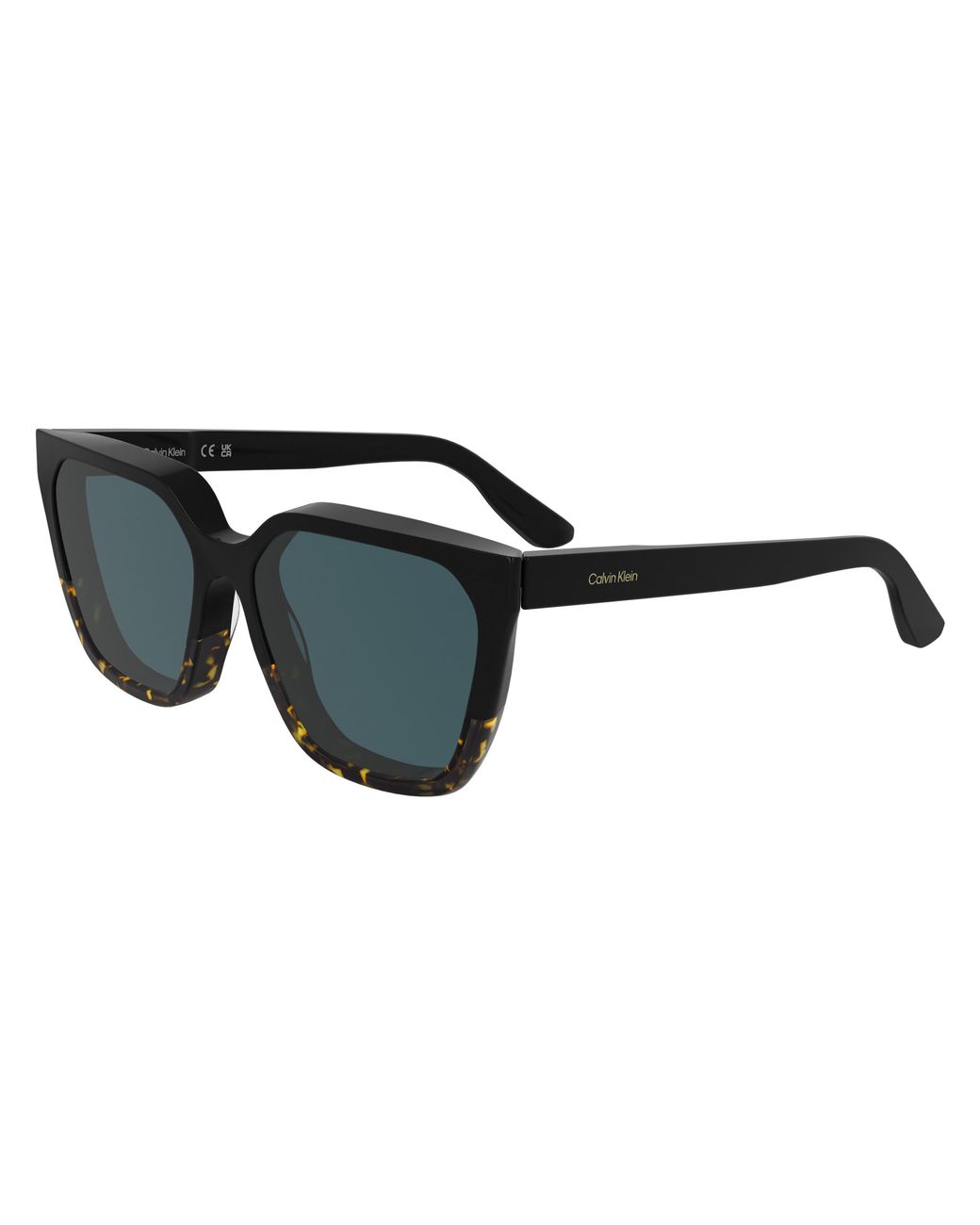 Calvin Klein Black Ck25500S 006 Sunglasses Acetate Squared Normal