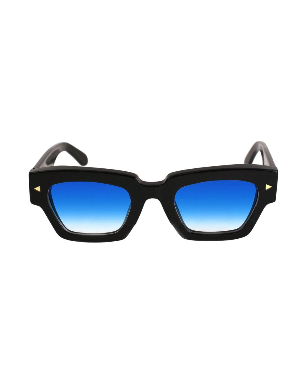 Xlab Blue Melville Sunglasses Acetate Smoke Squared Polarized