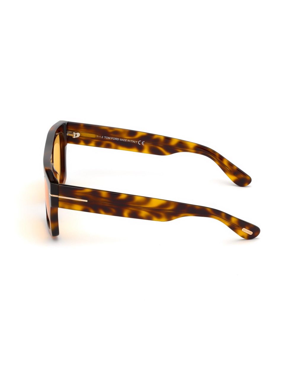 Tom Ford Black Ft0711 Fausto 56E Sunglasses Acetate Squared Normal for men