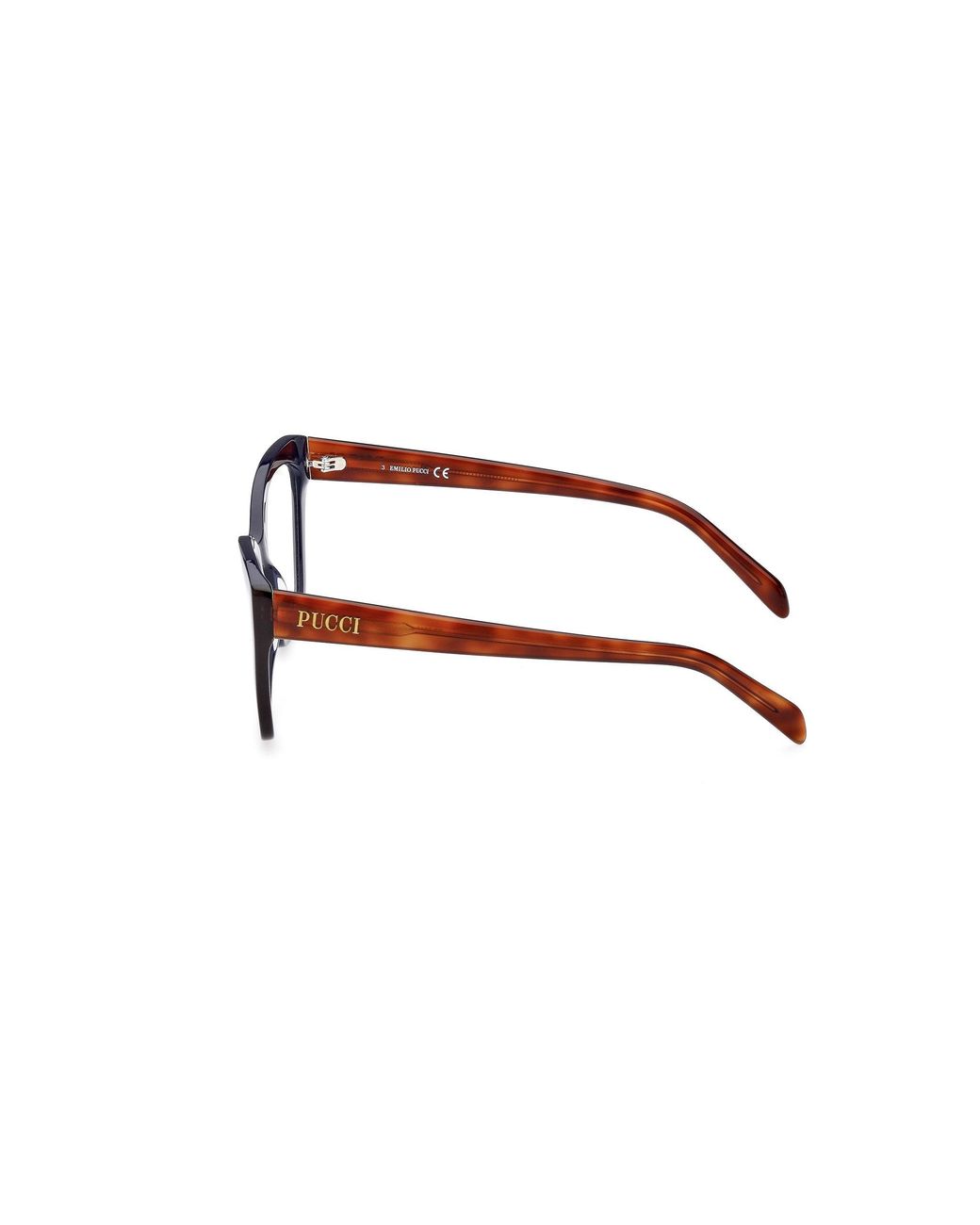 Emilio Pucci Black Ep5216 092 Optical Frames Acetate Butterfly Normal