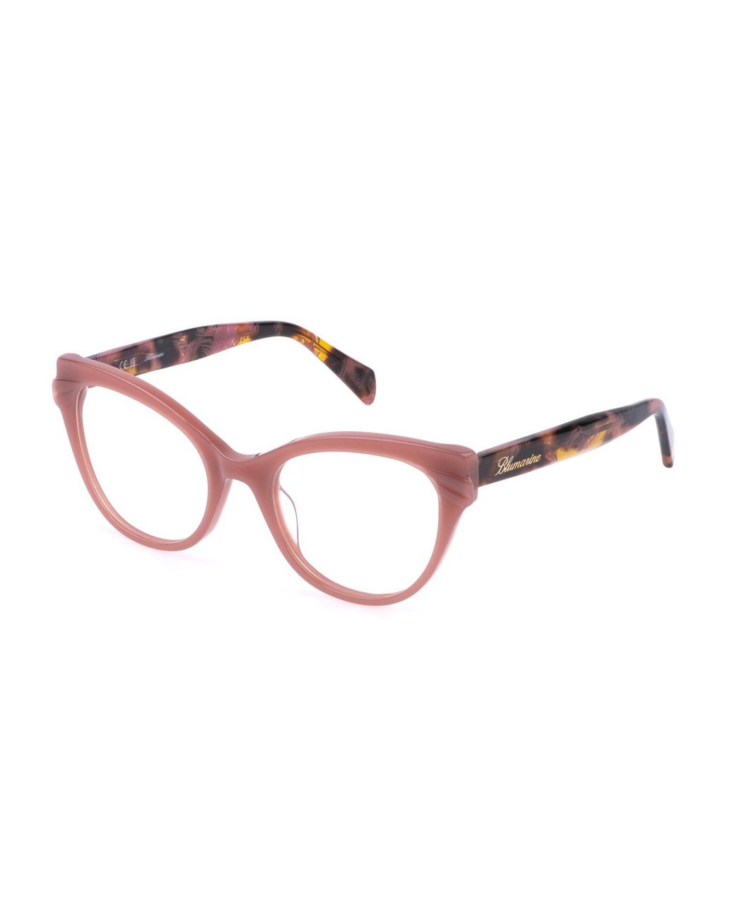 Blumarine Black Vbm874 02G1 Optical Frames Acetate Butterfly