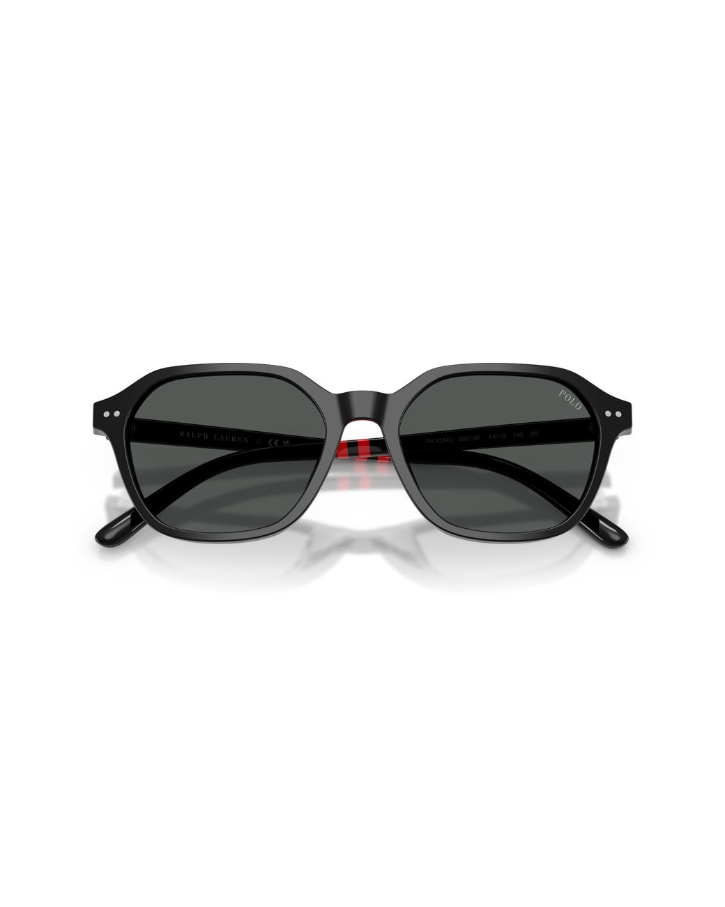 Polo Ralph Lauren Black Ph4234U 500187 Sunglasses Acetate Geometric Normal for men