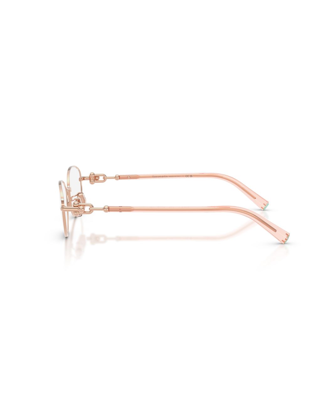 Tiffany & Co Black Tf1176D 6105 Optical Frames Metal Transparent Round Normal