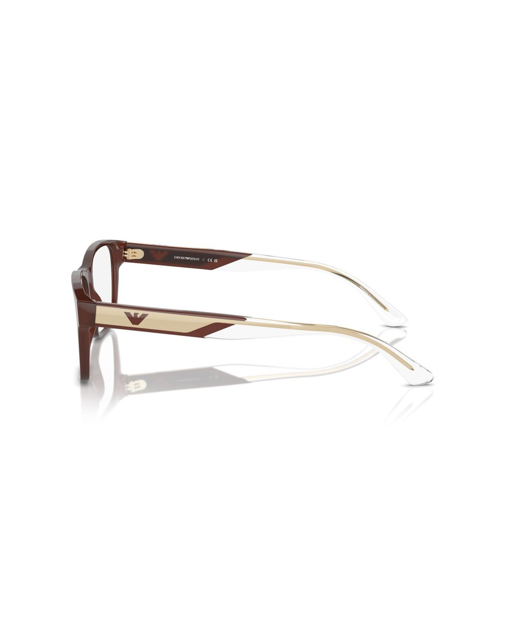 Emporio Armani Black Ea3239 6095 Optical Frames Acetate Squared Normal for men
