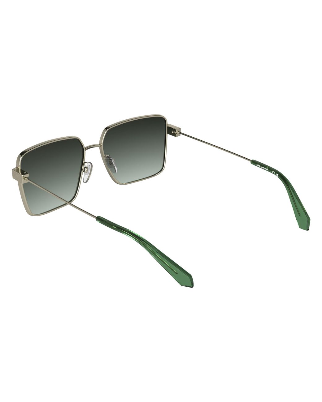 Calvin Klein Black Ckj26201S 718 Sunglasses Metal Squared Normal
