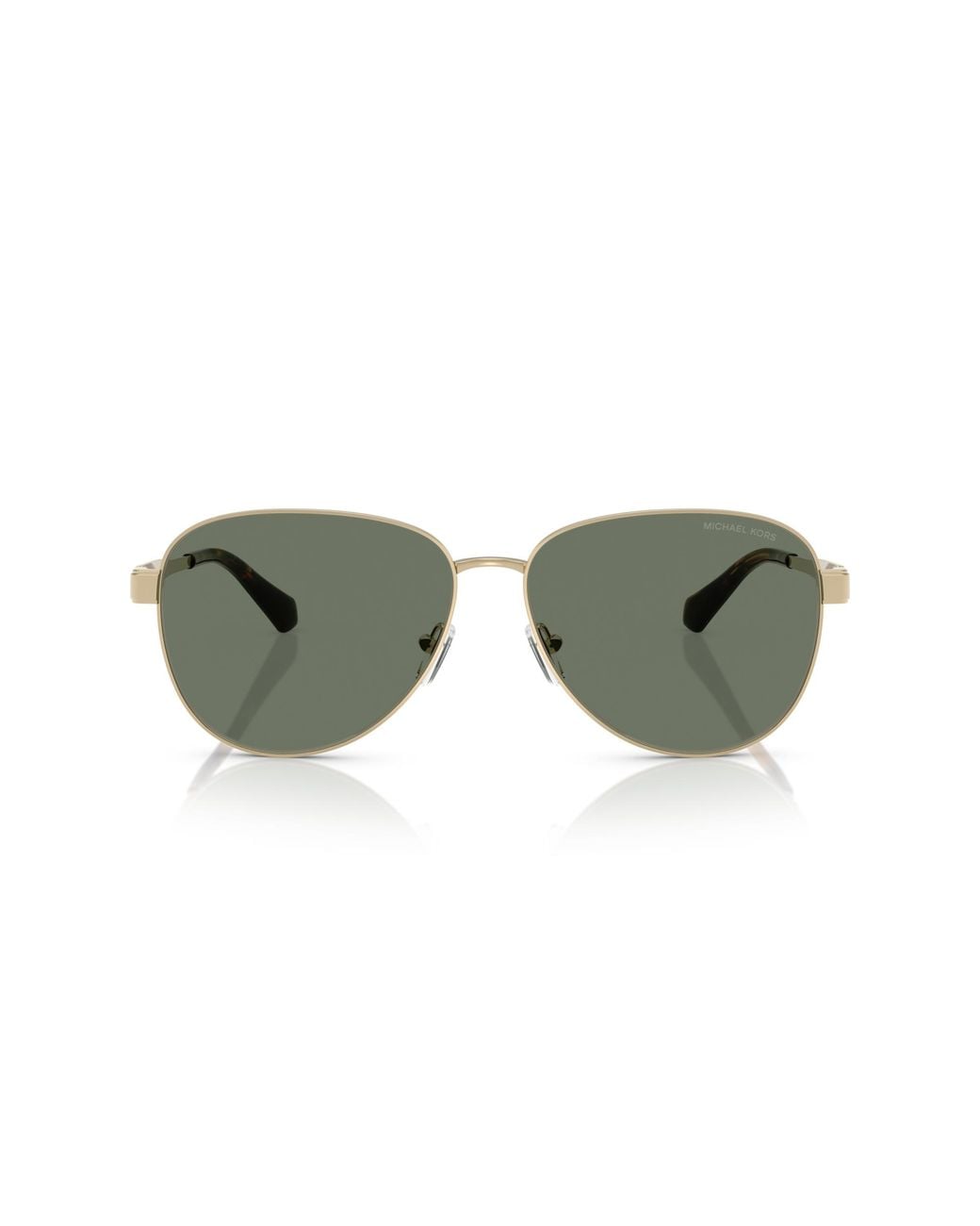 Michael Kors Black Mk1160 Biarritz 10143H Sunglasses Metal Pilot Normal