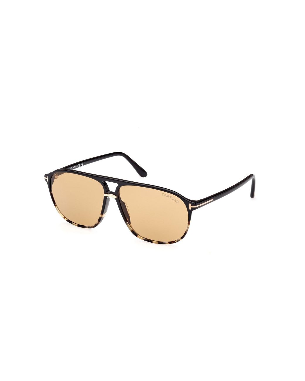 Tom Ford Black Ft1026 Bruce 05E Sunglasses Acetate Squared Normal for men