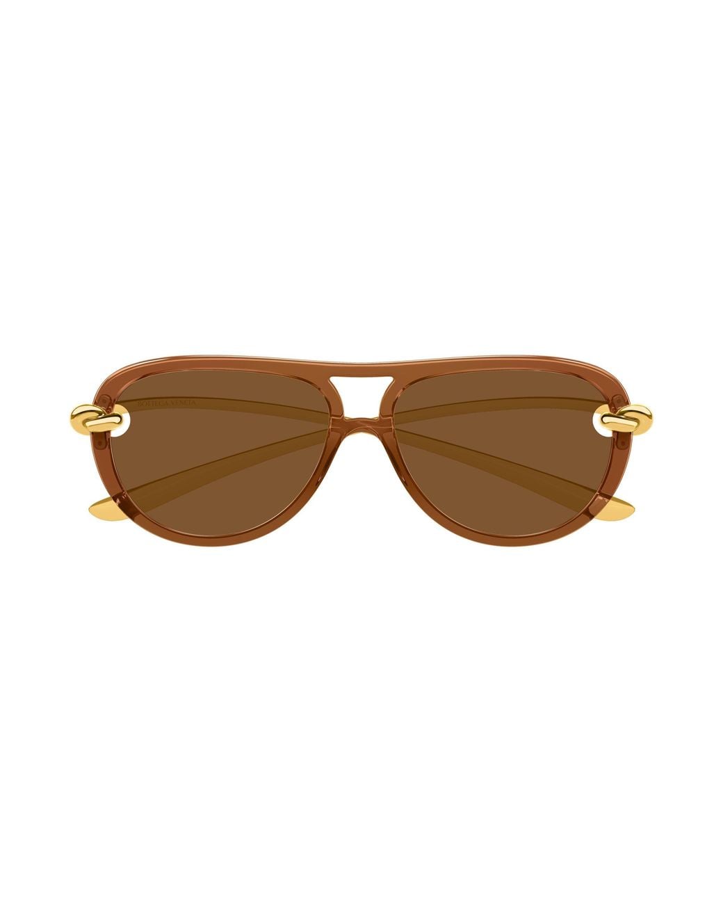 Bottega Veneta Black Bv1418S 004 Sunglasses Bio-Injected Pilot