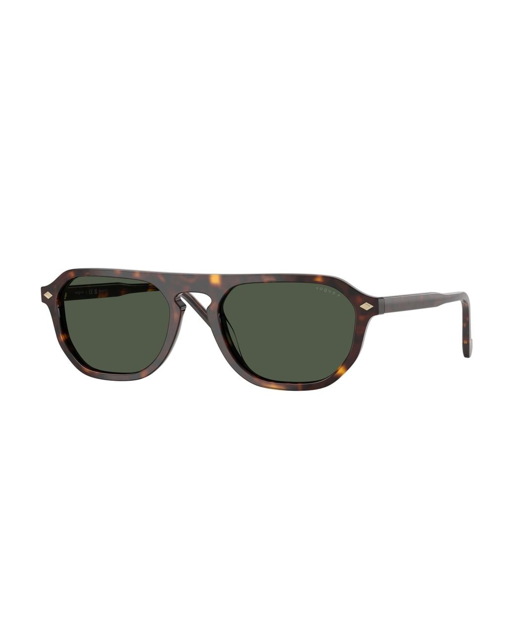 Vogue Eyewear Black Vo5752S W6569A Sunglasses Acetate Pillow Polarized for men