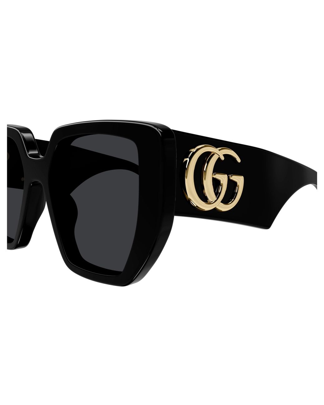 Gucci Black Gg0956S 003 Sunglasses Acetate Squared Normal