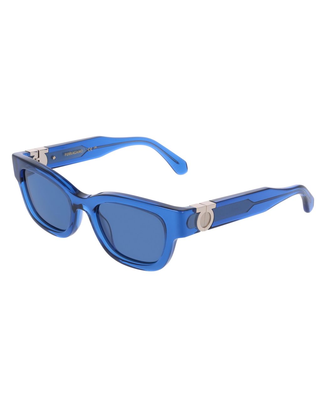 Ferragamo Black Sf2067S 432 Sunglasses Acetate Squared Normal