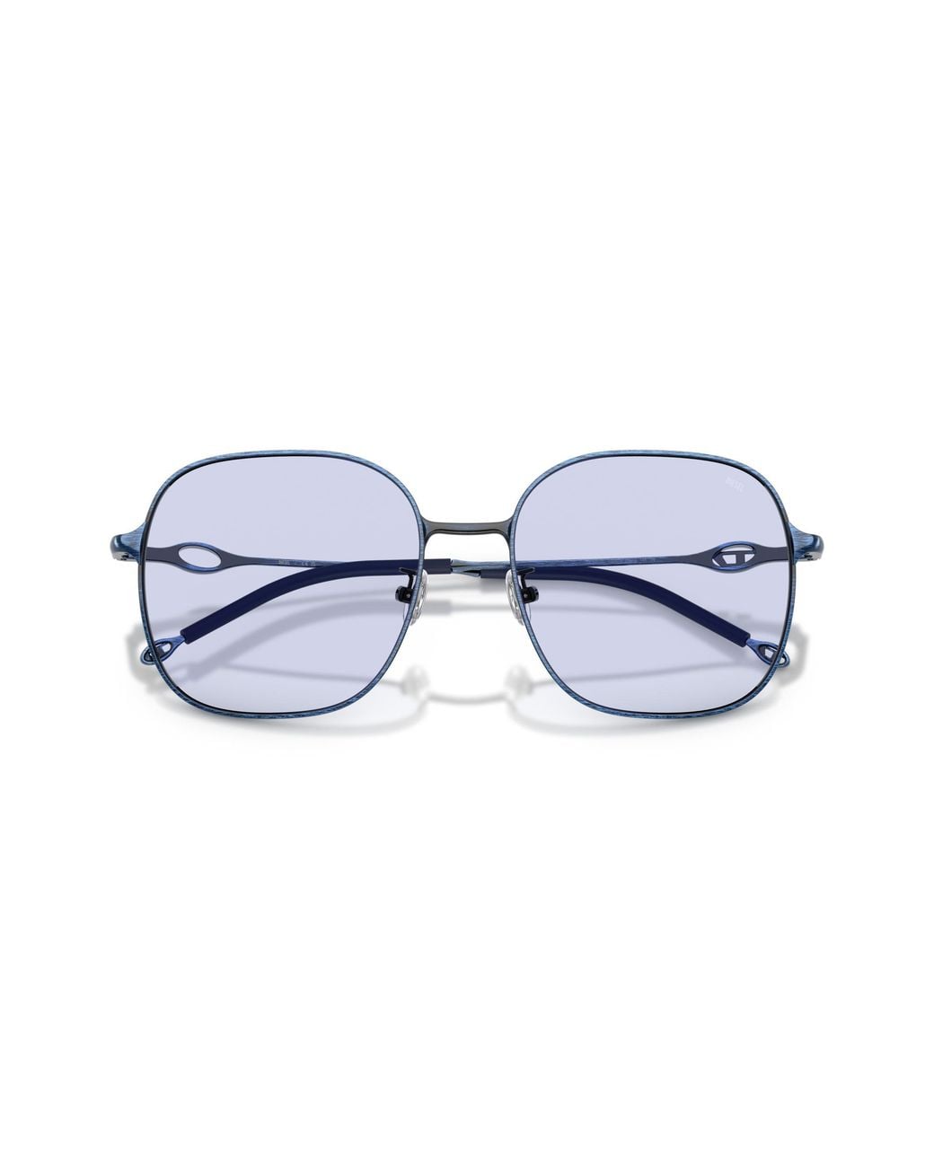 DIESEL Black Dl1010D 102476 Sunglasses Metal Squared Normal