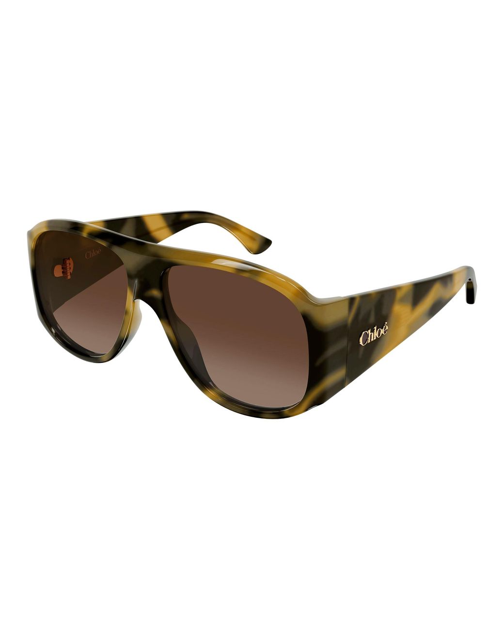 Chloé Black Ch0347S 008 Sunglasses Acetate Pilot Nuanced