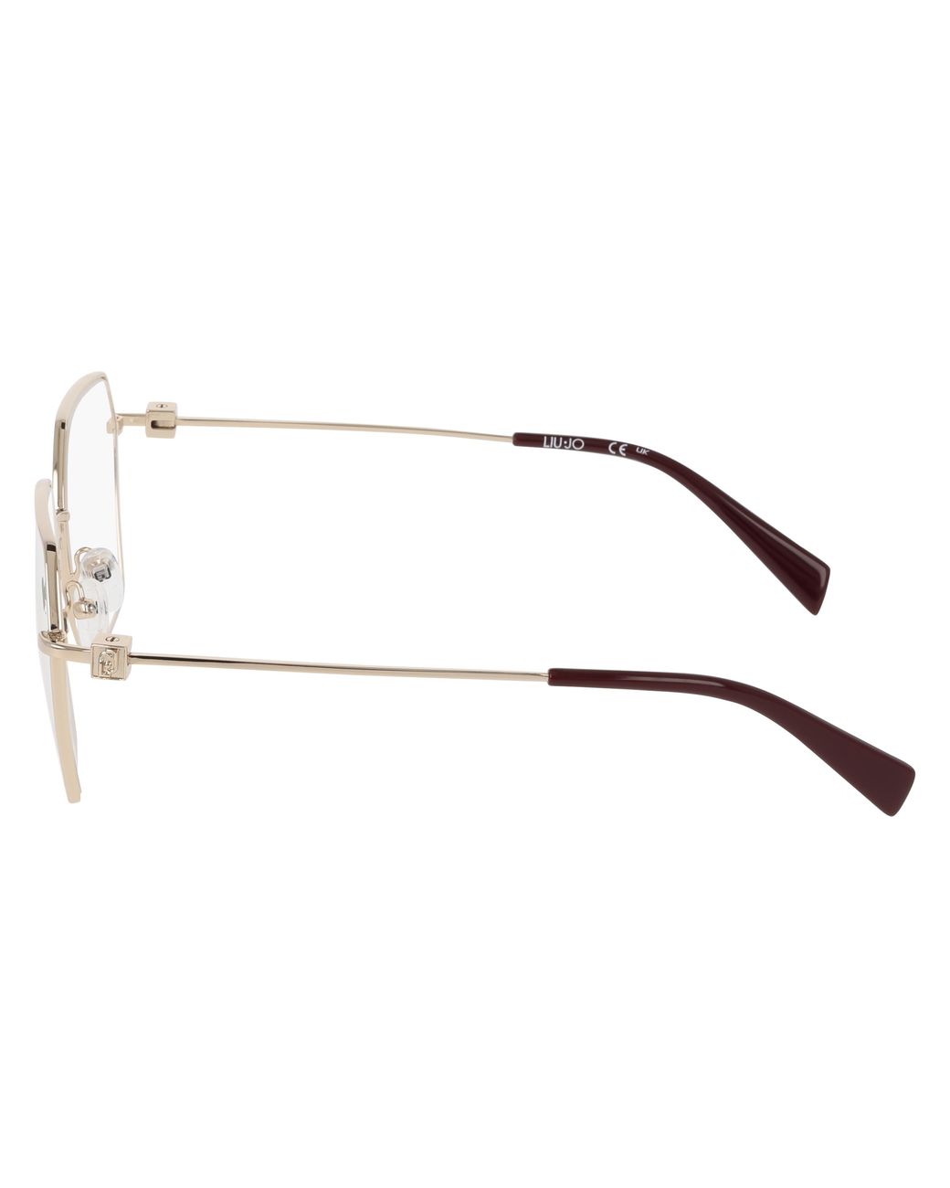 Liu Jo Black Lj2178 712 Optical Frames Metal Squared Normal