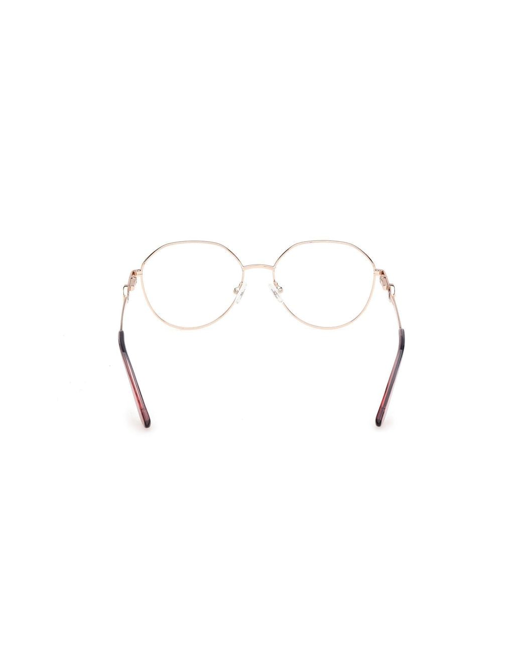 Guess Black Gu50348 028 Optical Frames Metal Round Normal