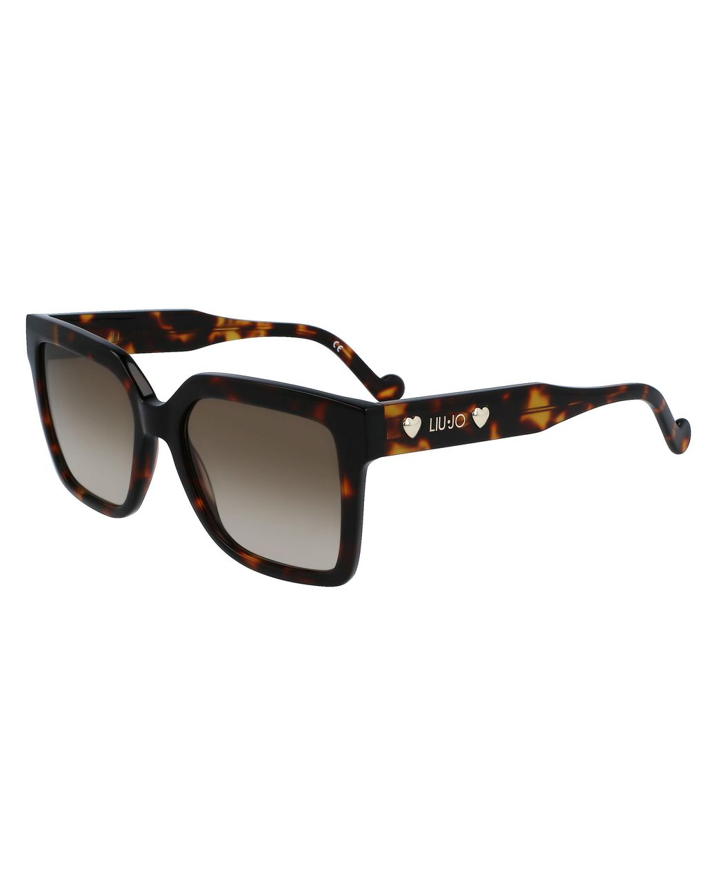 Liu Jo Black Lj771S 240 Sunglasses Acetate Squared Normal Shaded
