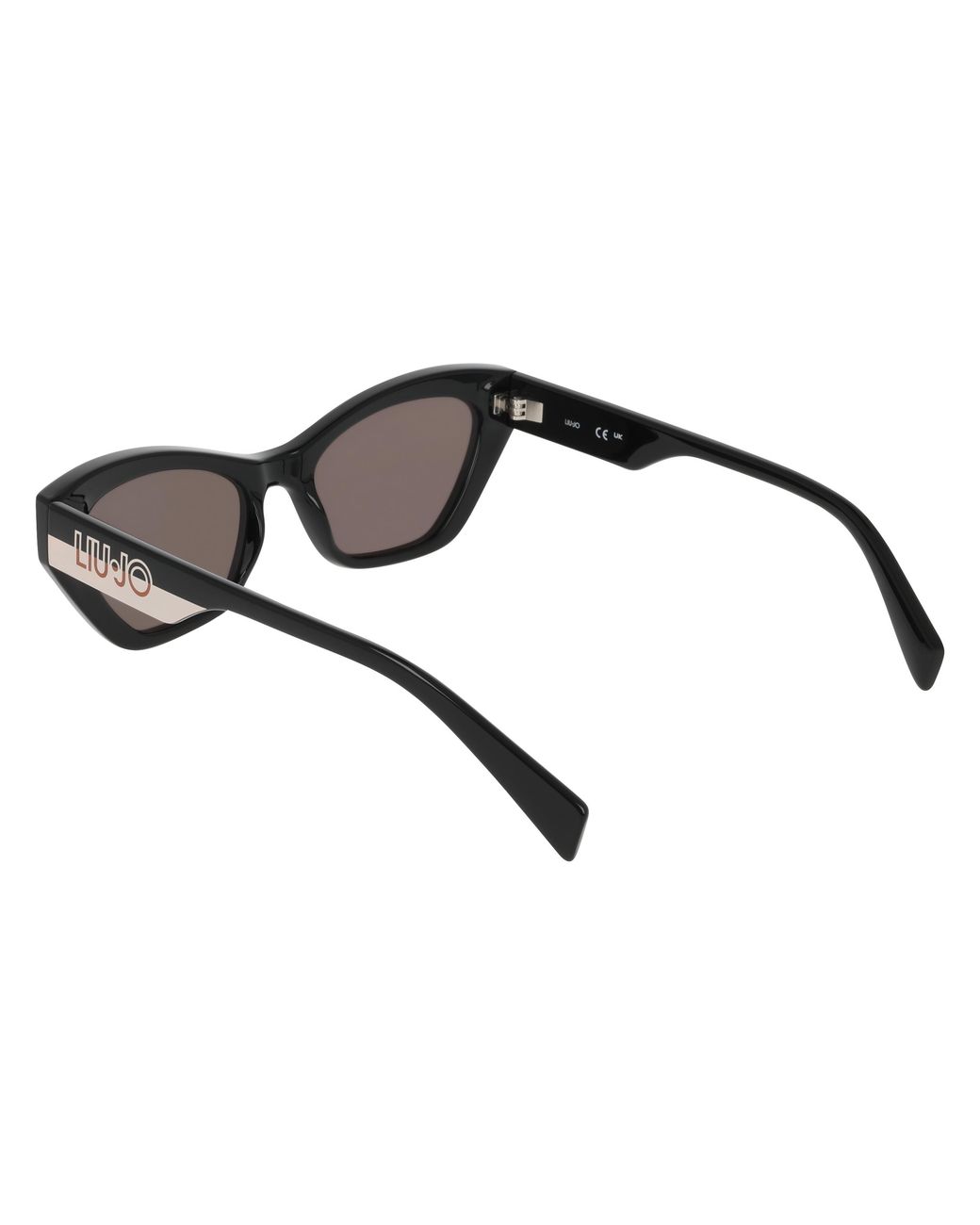 Liu Jo Black Lj807S 001 Sunglasses Bio-Inject Smoke Squared Normal