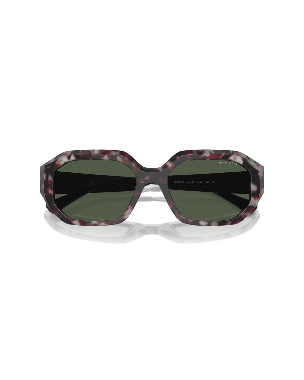 Vogue Eyewear Black Vo5554S 31499A Sunglasses Acetate Geometric Polarized