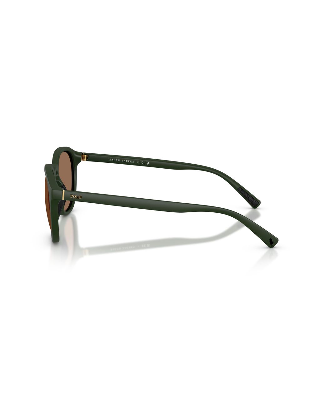 Polo Ralph Lauren Black Ph4232U 559673 Sunglasses Injected Round Normal for men