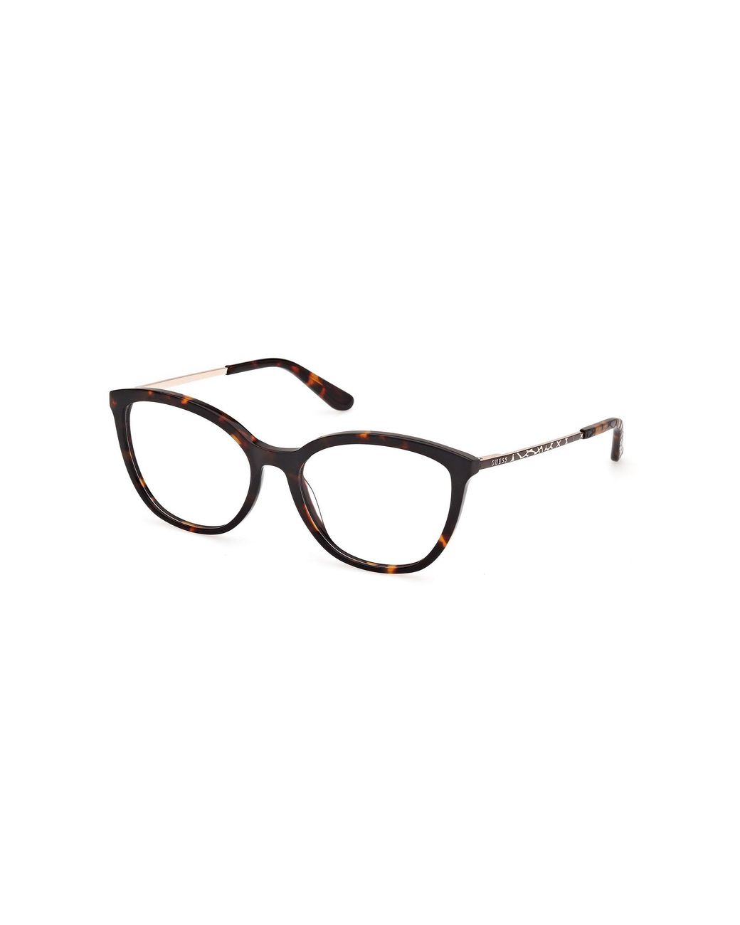 Guess Black Gu50171 052 Optical Frames Metal Cat Eye Normal