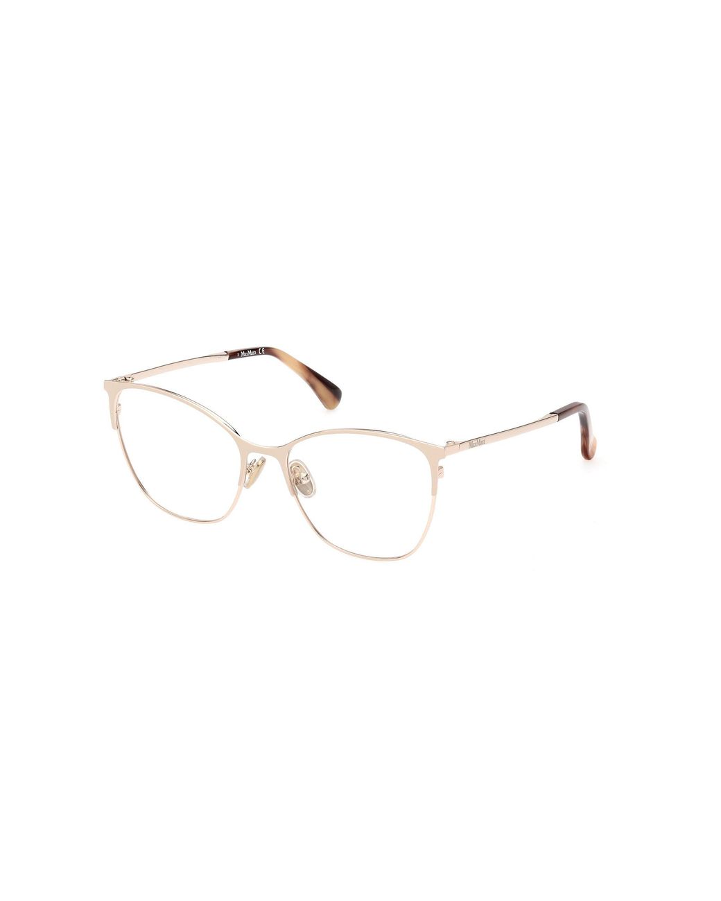 Max Mara Black Mm5104 028 Optical Frames Metal Cat Eye Normal
