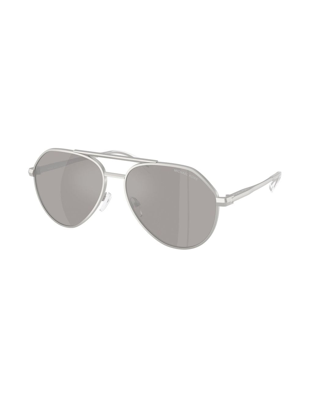 Michael Kors Black Mk1168 Brentwood 19036G Sunglasses Metal Pilot Mirrored for men